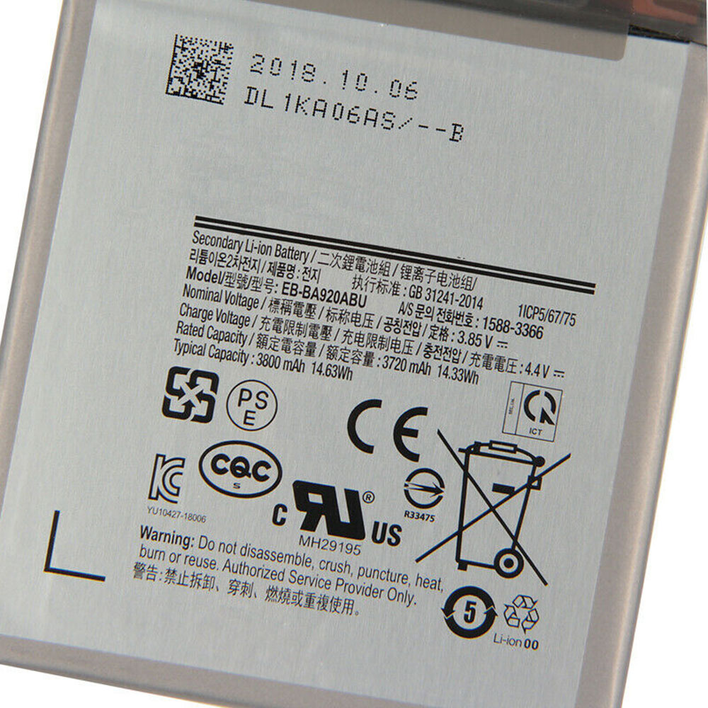 Samsung Galaxy A9s SM A9200 A9200 Batteria