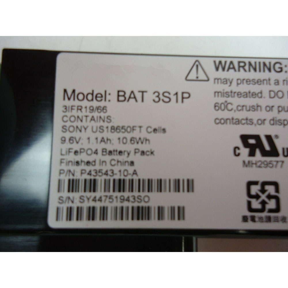 BAT_3S1P Batteria