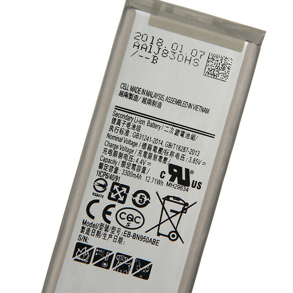 Samsung Galaxy Note8 Note 8 N9500 N9508 Project Baikal Batteria