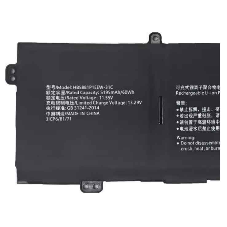 Huawei MateBook 14s 2021 HKD W76 HKD W56 HB5781P1EEW 31C Batteria
