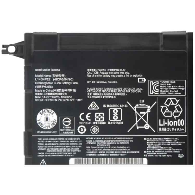 Lenovo IdeaPad Y701 Y700 14ISK Y700 15ISK Batteria