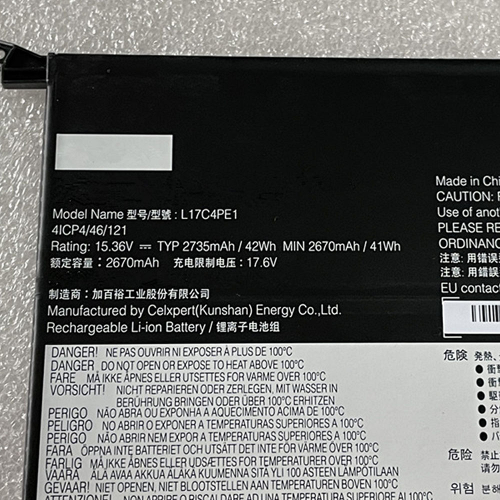 Lenovo IdeaPad 730S YOGA S730 13IWL/Lenovo IdeaPad 730S YOGA S730 13IWL/Lenovo IdeaPad 730S YOGA S730 13IWL Batteria