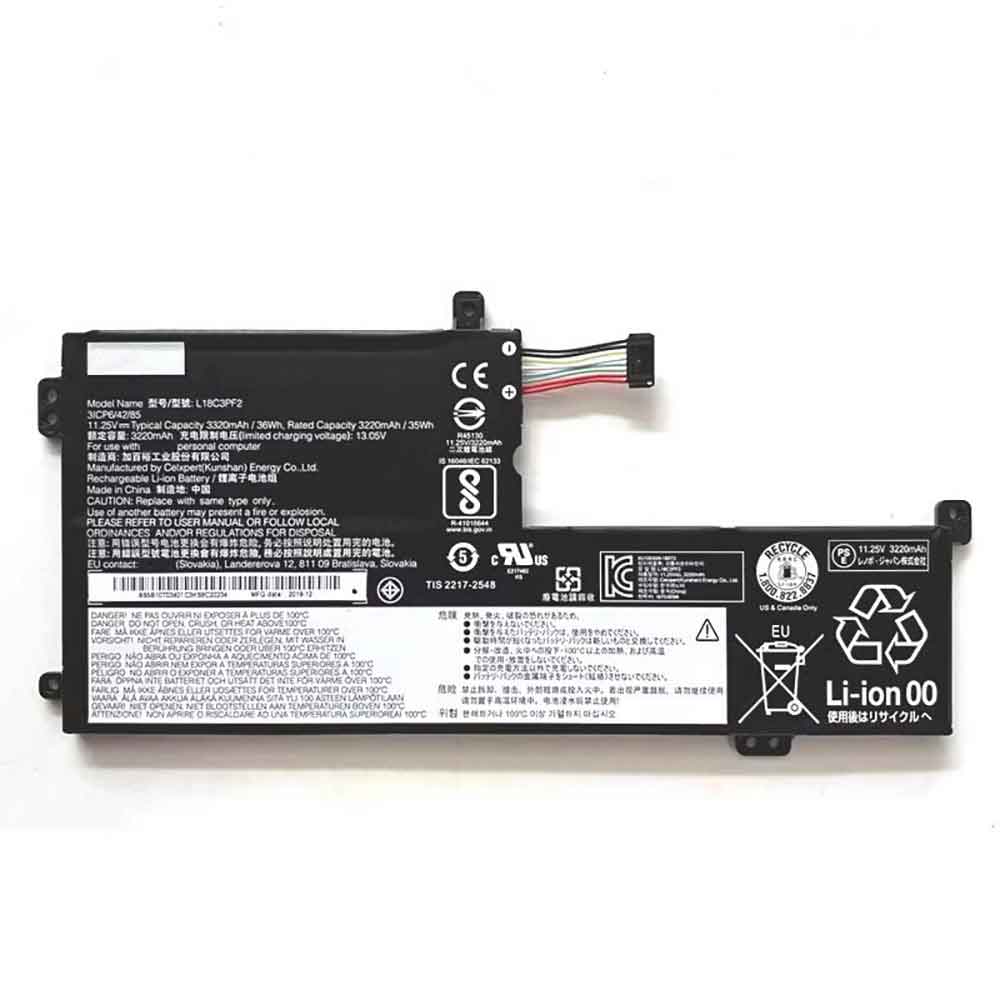 Lenovo Ideapad L340-15IWL 17IW... Batterie