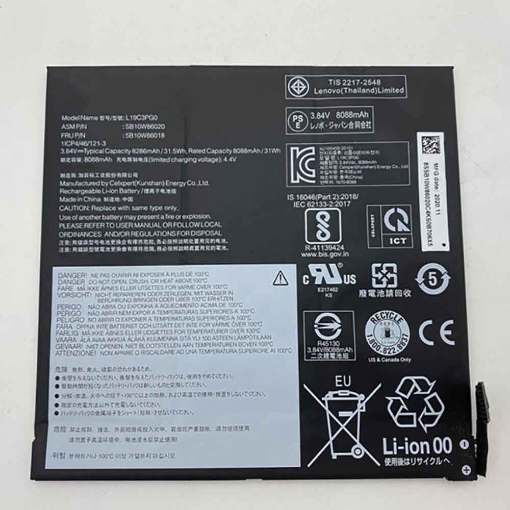 L19C3PG0 Batteria