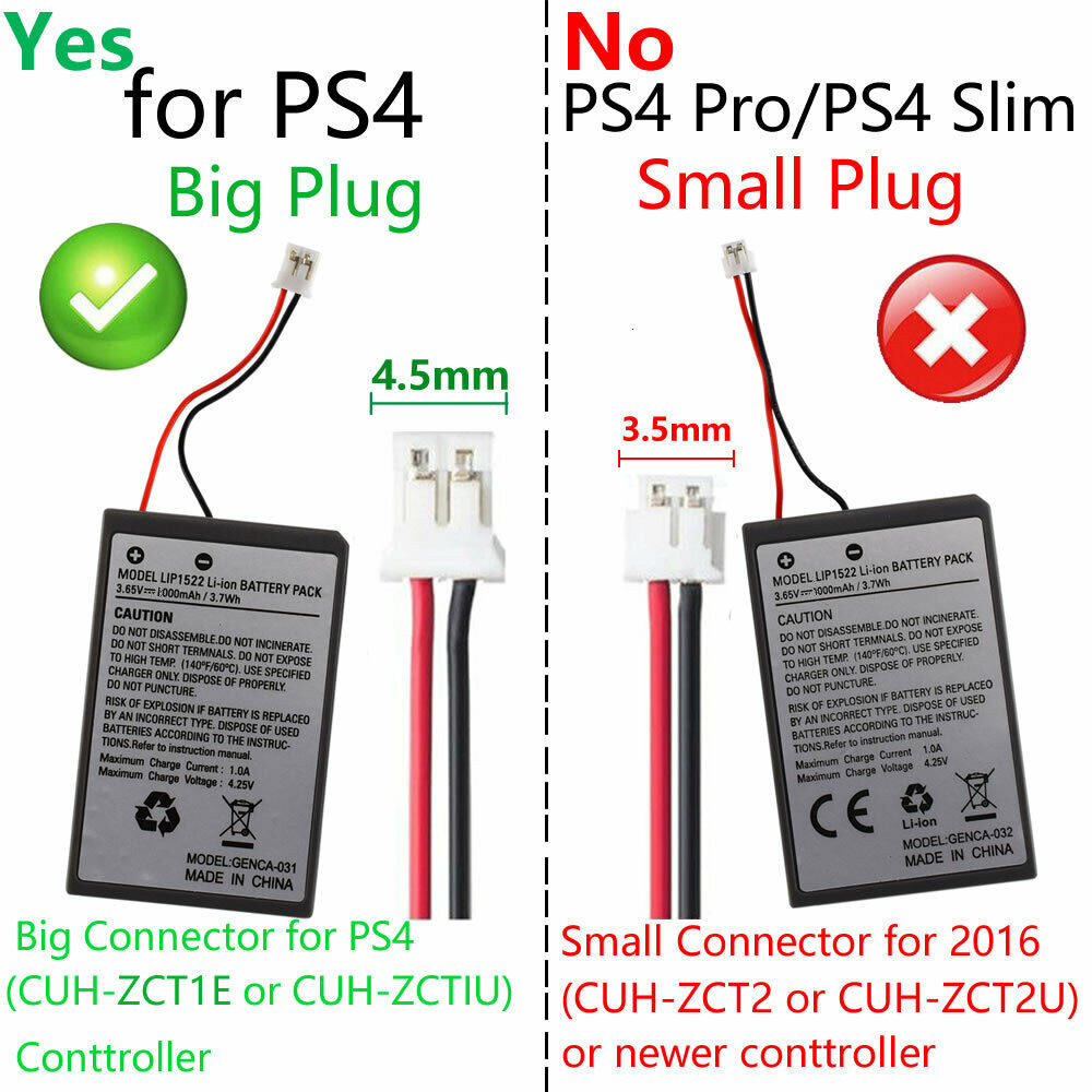 Sony PS4 DualShock 4 Controller Batteria
