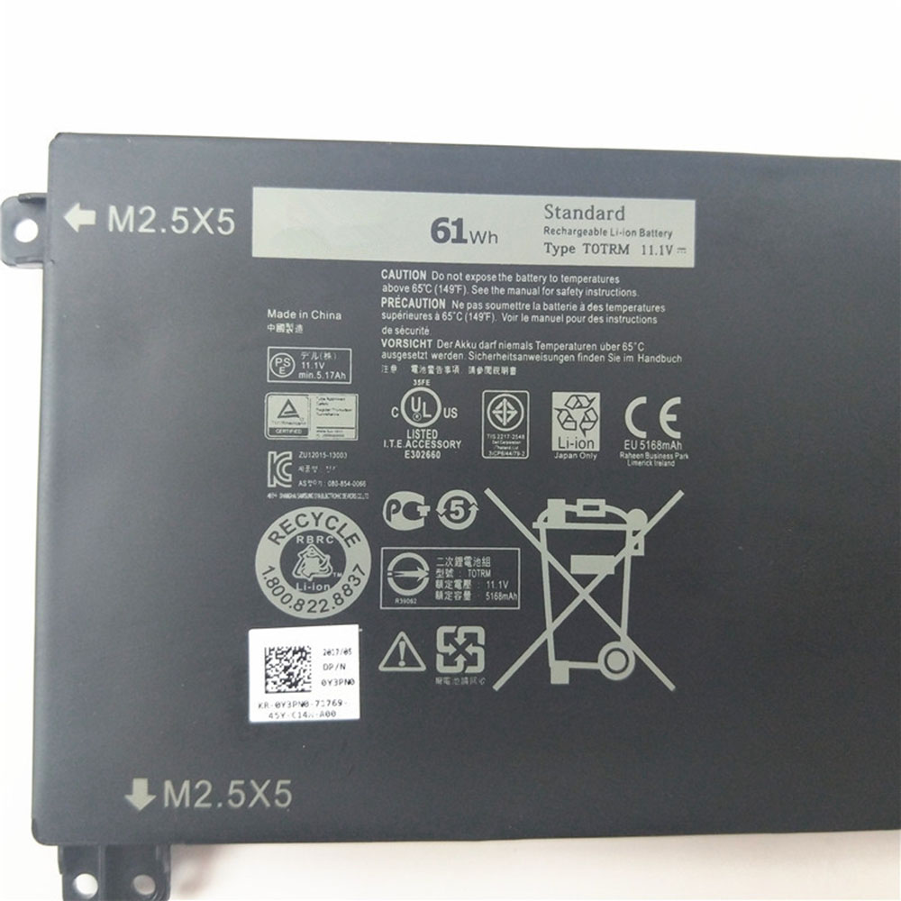 Dell XPS 15 9530 Precision M3800 Batteria