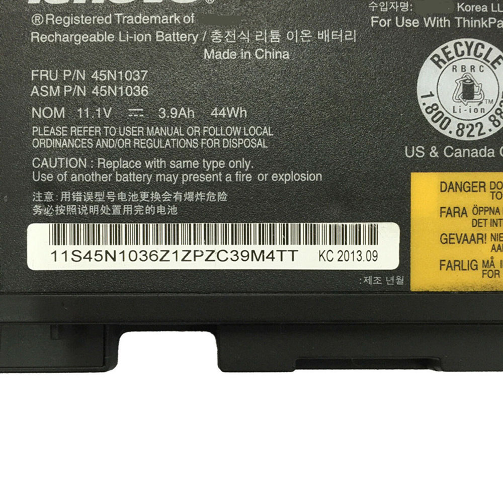 Lenovo thinkpad T430s T430si Batteria
