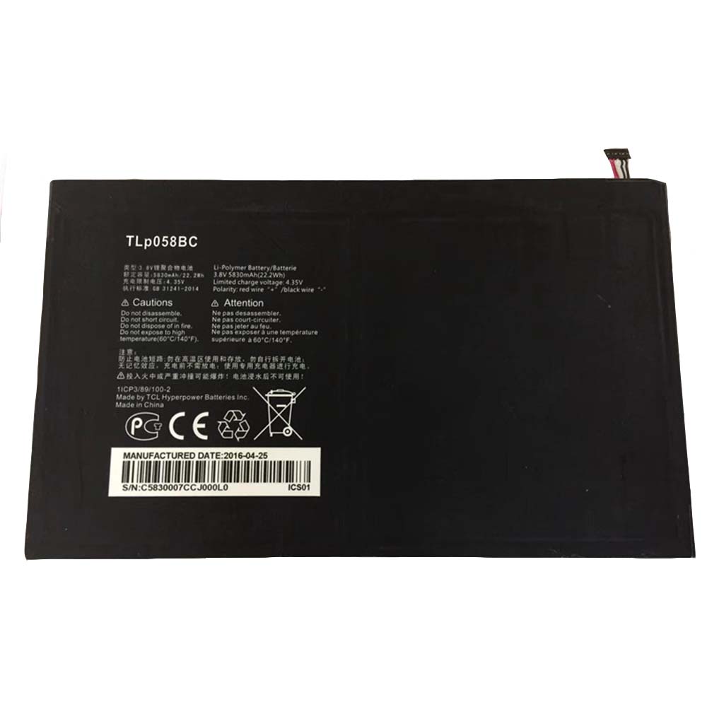 TLP058BC batterie-PC-portatili