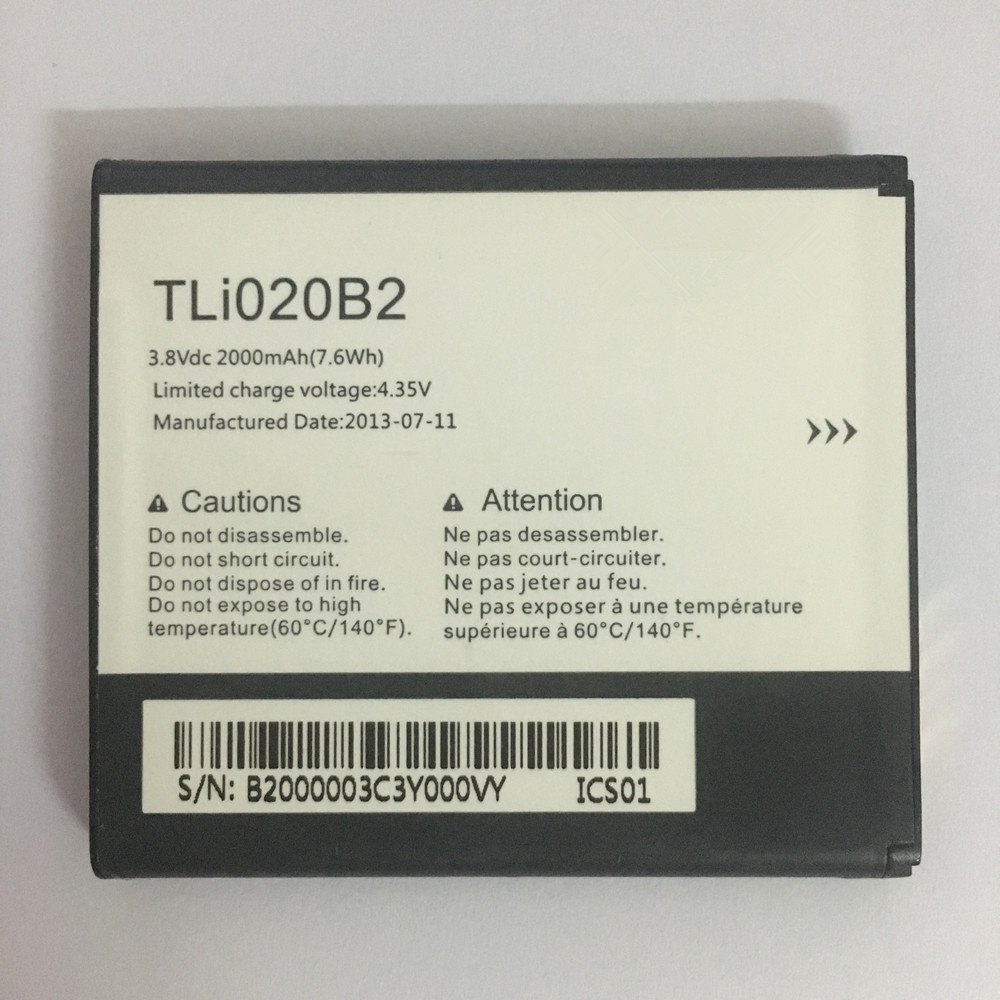 Alcatel TCL J620 S700T Batteria