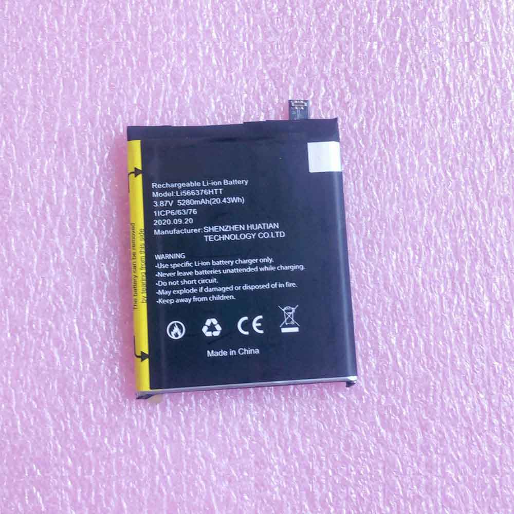 Li566376HTT batterie-cell