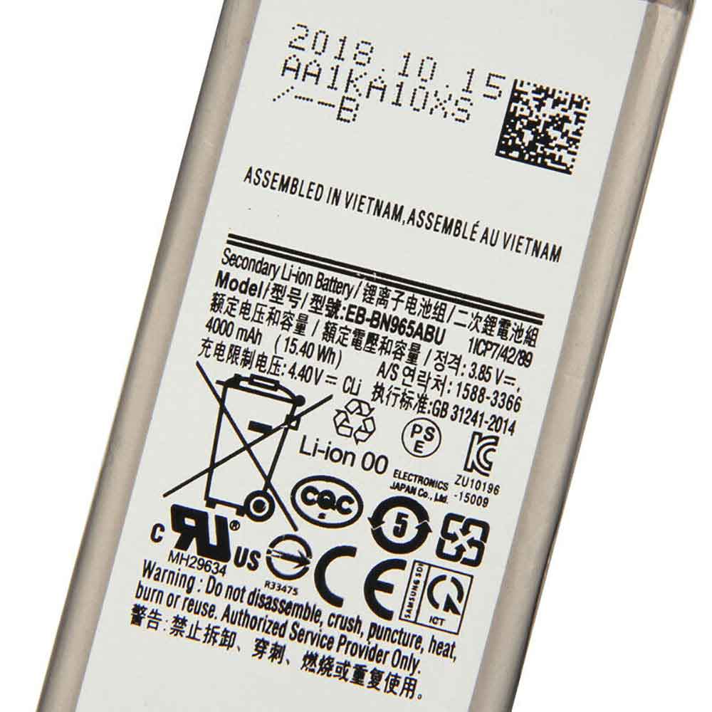 Samsung Galaxy Note 9 SM N9600 N9600 Batteria