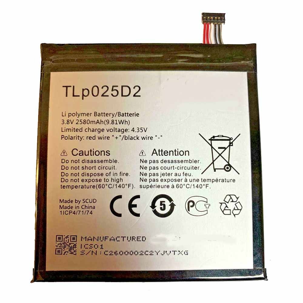 TLp025D2 Batteria
